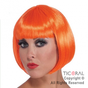 PELUCA CARRE NARANJA X 1